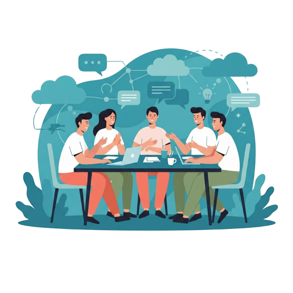 Команда на переговорах